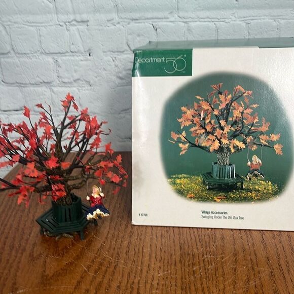 Department 56 Swinging under the old oak tree #52769 euc - Picture 1 of 5